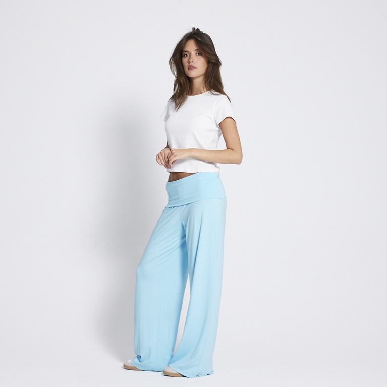 Foldable wide pants "Eleni"